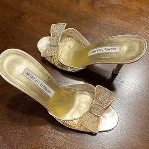 Manolo Blahnik heels. $150 or best offer